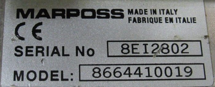 REMANUFACTURED MARPOSS 8664410019 OPERATOR INTERFACE E9066 - Image 5