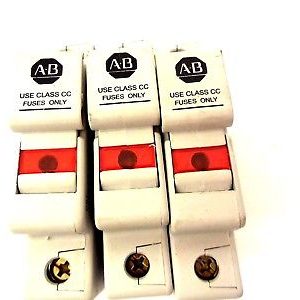 3 NEW ALLEN BRADLEY 1492-FB1C30-D1 FUSE HOLDER 1492FB1C30D1