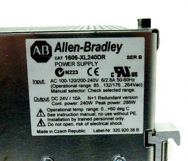 NEW ALLEN BRADLEY 1606-XL240DR POWER SUPPLY SER.B 1606XL240DR - Image 4