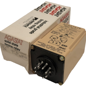 NEW AMERACE AGASTAT SST12AAA SOLID STATE TIMING RELAY 12V AC 1-10 SEC