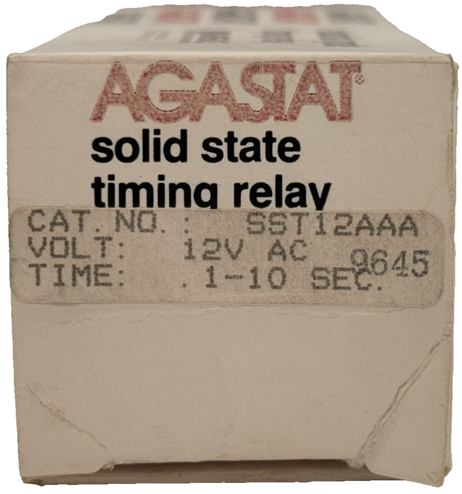 NEW AMERACE AGASTAT SST12AAA SOLID STATE TIMING RELAY 12V AC 1-10 SEC - Image 7