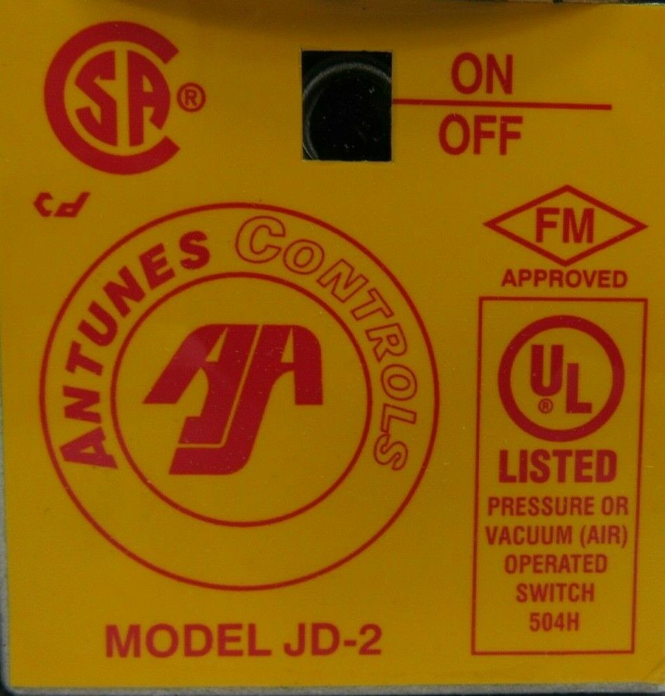 Antunes JD-2 Grey Air Flow Switch – Genuine 801111302 For Commercial Food Equipment