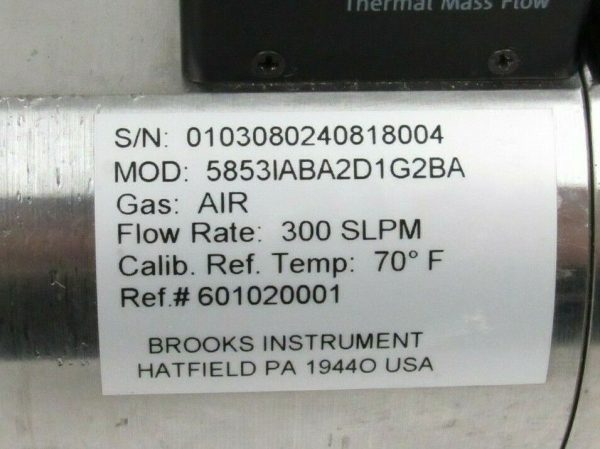 NEW BROOKS 5853IABA2D1G2BA THERMAL MASS FLOW CONTROLLER - Image 4
