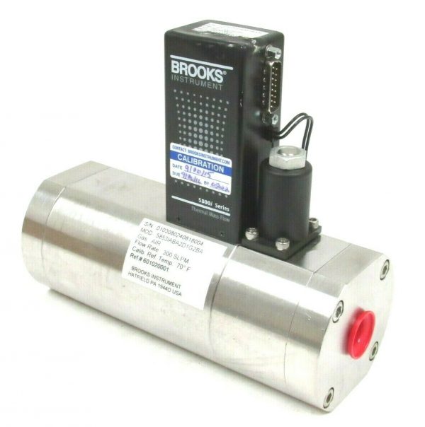 NEW BROOKS 5853IABA2D1G2BA THERMAL MASS FLOW CONTROLLER