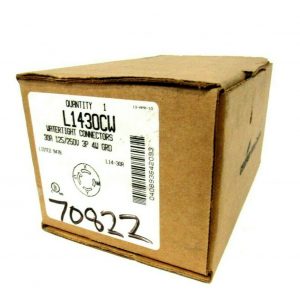 NEW COOPER L1430CW WATERTIGHT CONNECTOR