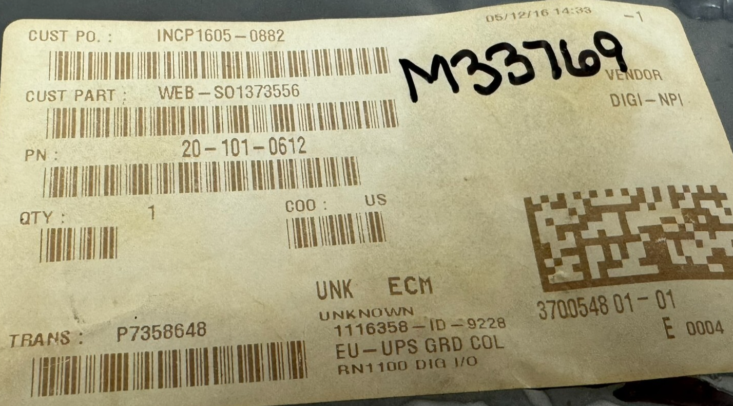 NEW DIGI INTERNATIONAL 20-101-0612 I/O CONTROL CARD - Image 4