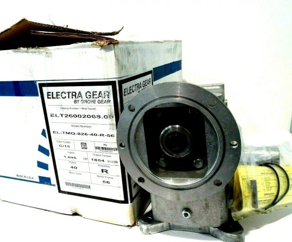 NEW GROVE GEAR EL-TMQ-826-40-R-56 GEAR REDUCER ELT26002068.00 ELTMQ82640R56