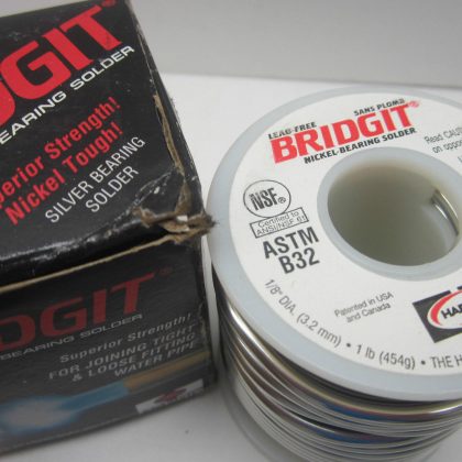 NEW HARRIS ASTM B32 NICKEL BEARING SOLDER ASTMB32