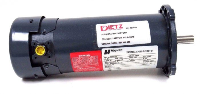 NEW MAGNETEK 46606352143-0A VARIABLE SPEED DC MOTOR 22200700 - Image 3