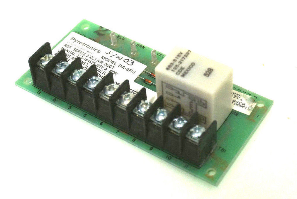 Pyrotronics Trx Module NEW PYROTRONICS 500-084534 MODULE MODEL DA-3RS 500084534 - SB ...