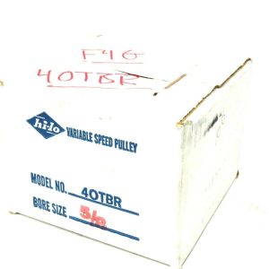 NEW SEALED HI-LO 40-TBR VARIABLE SPEED PULLEY 5/8" 40TBR