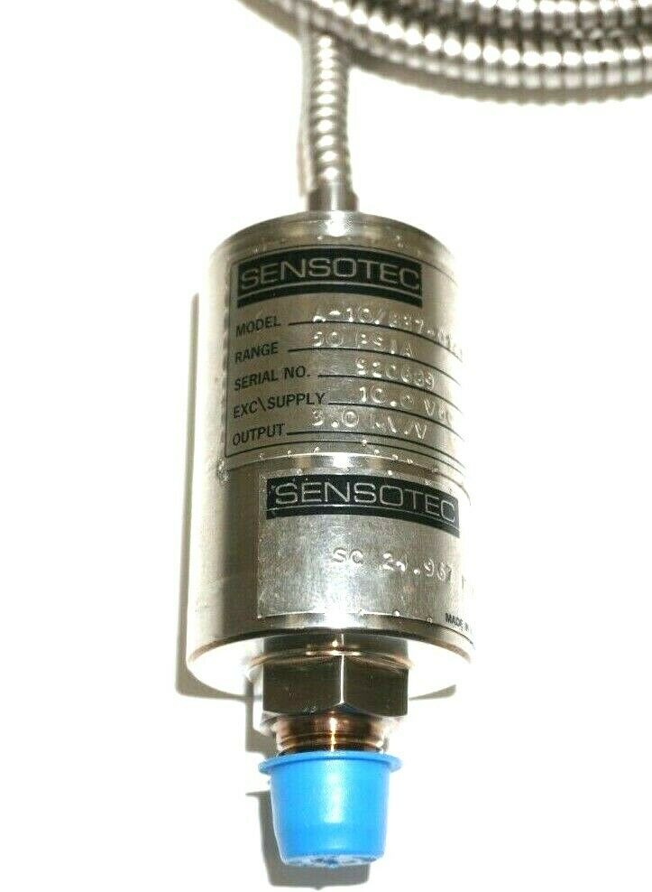 NEW SENSOTEC A10/83701A1A PRESSURE TRANSDUCER A1083701A1A SB