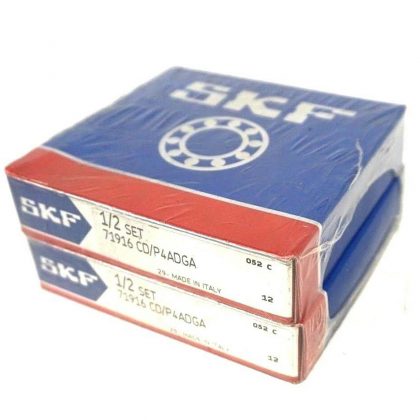 NEW SET SKF 71916 CD /P4ADGA BEARINGS 7916CDP4ADGA