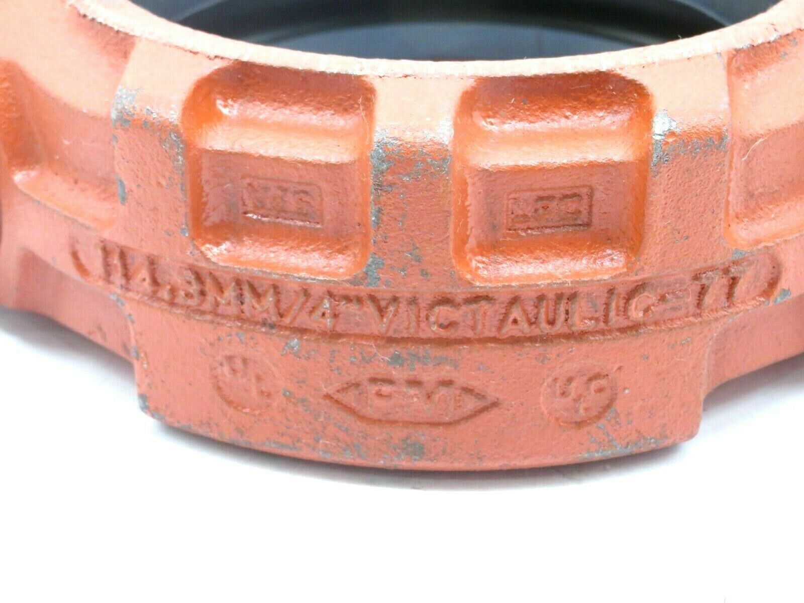 NEW VICTAULIC 77114.3MM/4 COUPLING FLEXIBLE STANDARD STYLE77 4IN 114