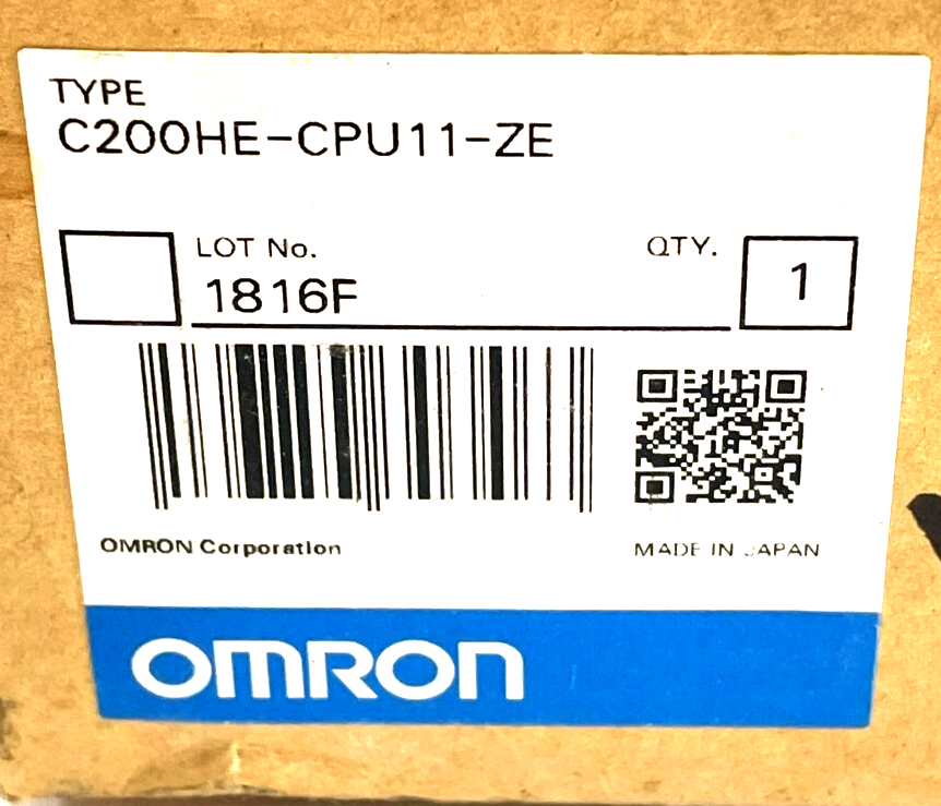 USED OMRON C200HE-CPU11-Z CPU MODULE C200HECPU11ZE C200HECPU11Z - Image 5