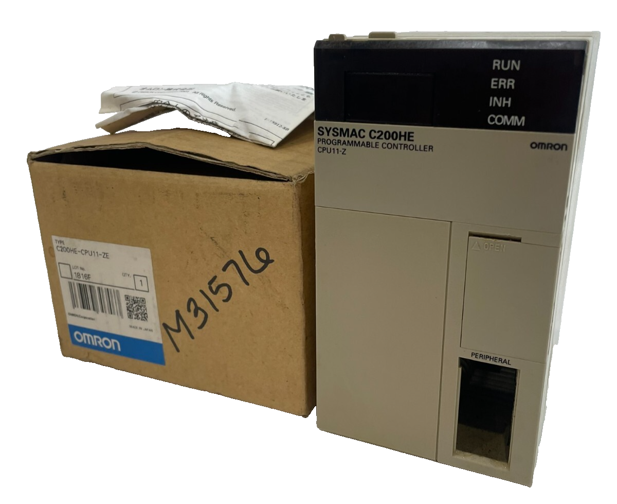 USED OMRON C200HE-CPU11-Z CPU MODULE C200HECPU11ZE C200HECPU11Z