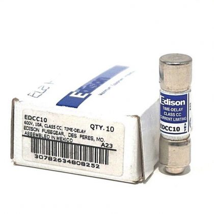 10 NEW EDISON EDCC10 FUSES