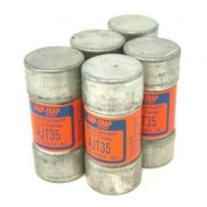 5 NEW MERSEN AMP-TRAP AJT35 FUSES