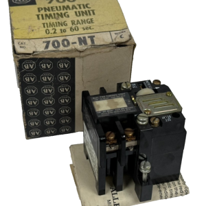 ALLEN BRADLEY 700-NT PNEUMATIC TIMING UNIT 0.2-60S SER. C 700NT UNUSED *READ*
