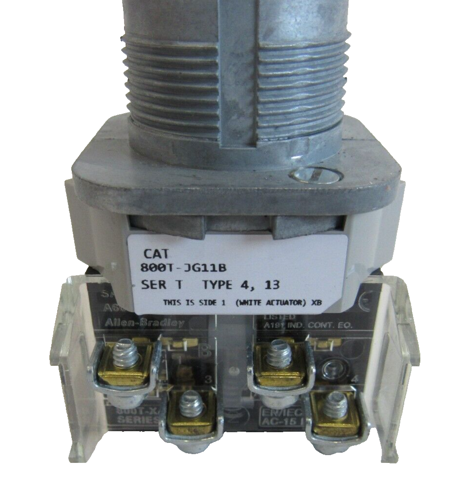 ALLEN BRADLEY 800T-JG11B SELECTOR SWITCH SER. T 800TJG11B NEW, SURPLUS - Image 3