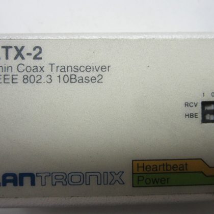 USED LANTRONIX LTX-2 TRANSCEIVER IEEE 802.3  10BASE2