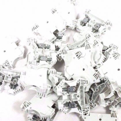 LOT OF 26 NEW ALLEN BRADLEY 1492-J10 TERMINAL BLOCKS