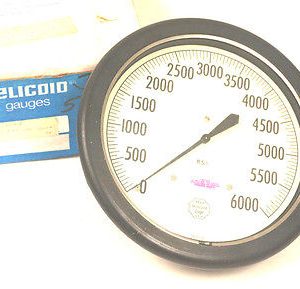 NEW ACCO HELICOID HE3J7A0B GAUGE 0-6000PSI, 430-L-8