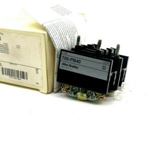 NEW ALLEN BRADLEY 700-PB40 AUXILIARY CONTACT SER.D 700PB40