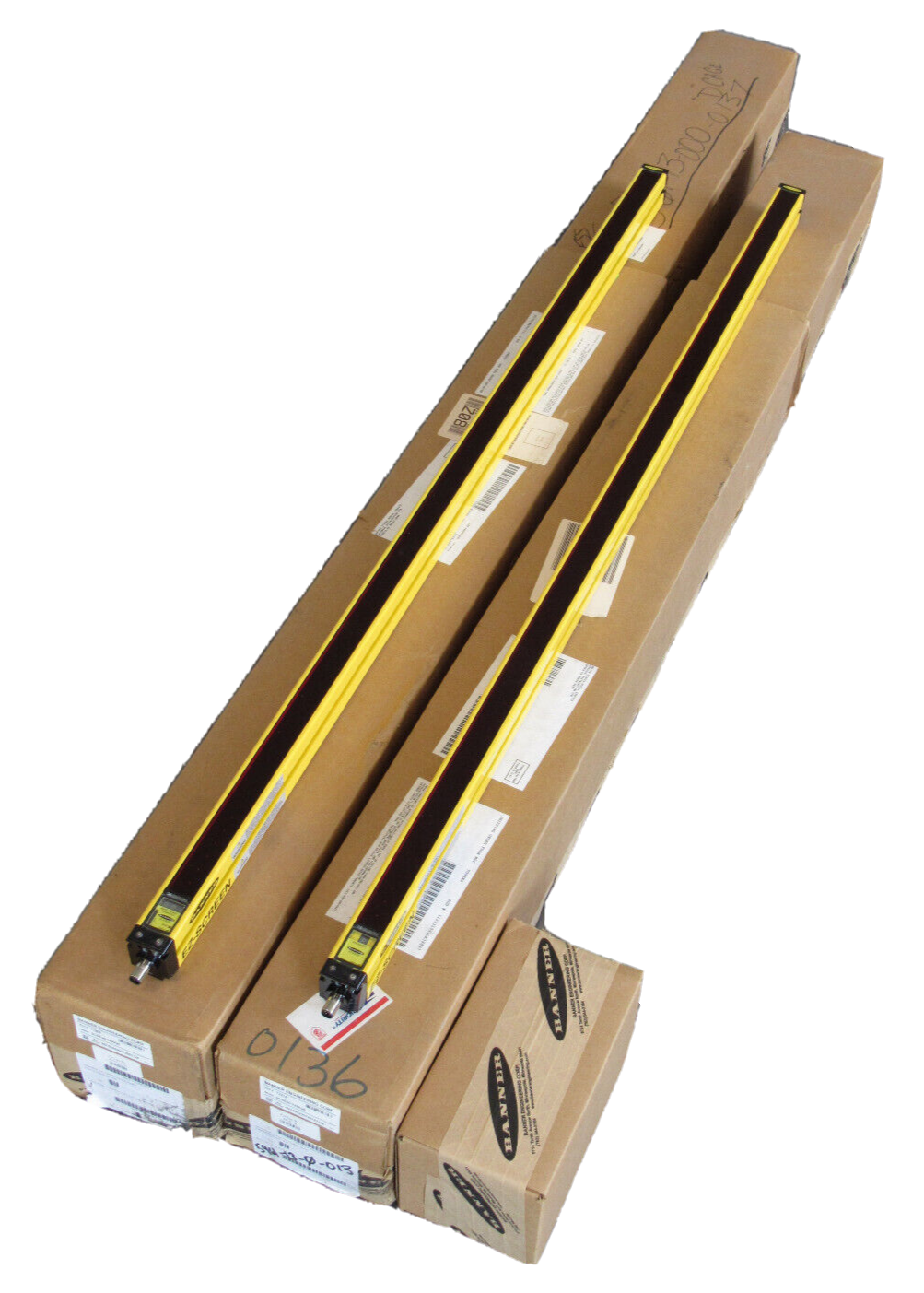NEW BANNER SLSE30-1200Q8 AND SLSR30-1200Q8 LIGHT CURTAIN SET 47-1/4"