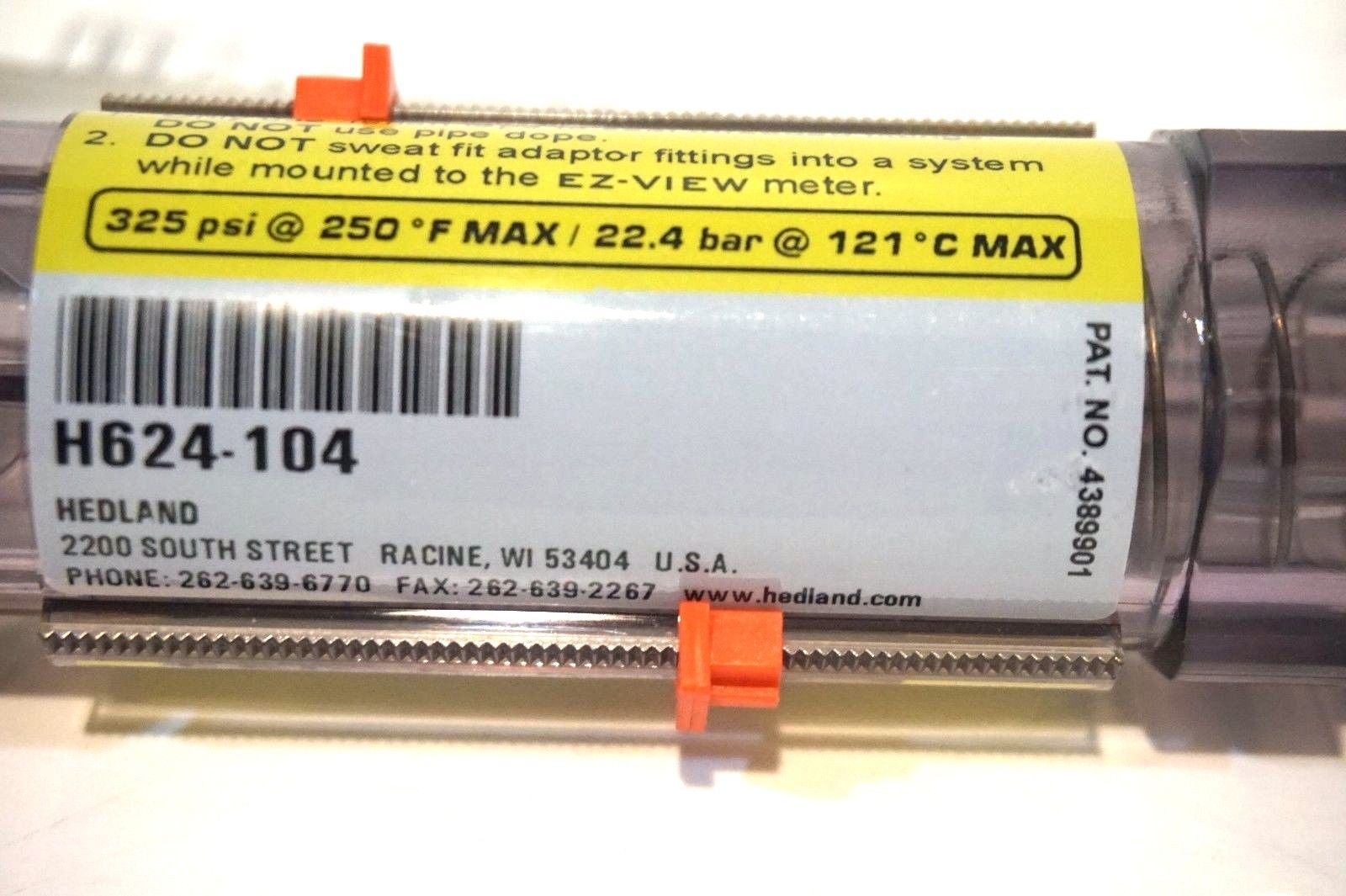 NEW HEDLAND H624-104 FLOW METER H624104 - Image 3