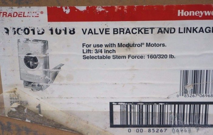 NEW HONEYWELL Q5001D-1018 VALVE BRACKET AND LINKAGE - Image 3