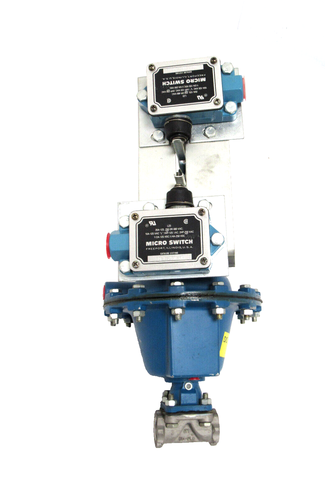 NEW ITT #12 AIR MOTOR ACTUATOR VALVE 1/2" BAF1-2RN-RH - Image 3