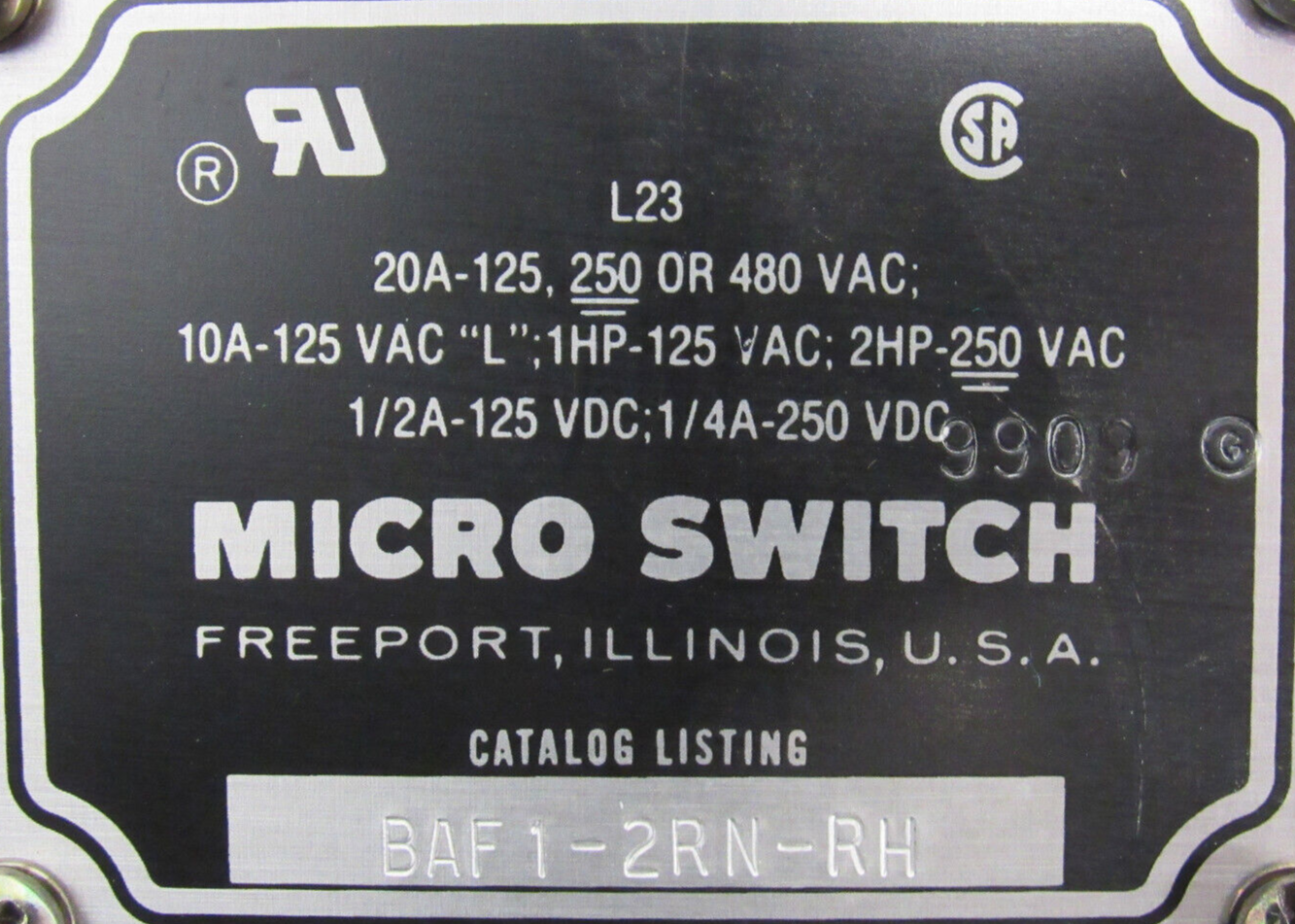 NEW ITT #12 AIR MOTOR ACTUATOR VALVE 1/2" BAF1-2RN-RH - Image 4