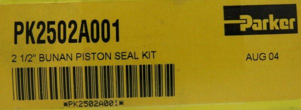 NEW LOT OF 2 PARKER PK2502A001 BUNAN PISTON SEAL 2-1/2" BORE - Image 4