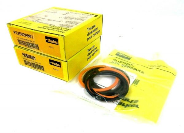 NEW LOT OF 2 PARKER PK2502A001 BUNAN PISTON SEAL 2-1/2" BORE
