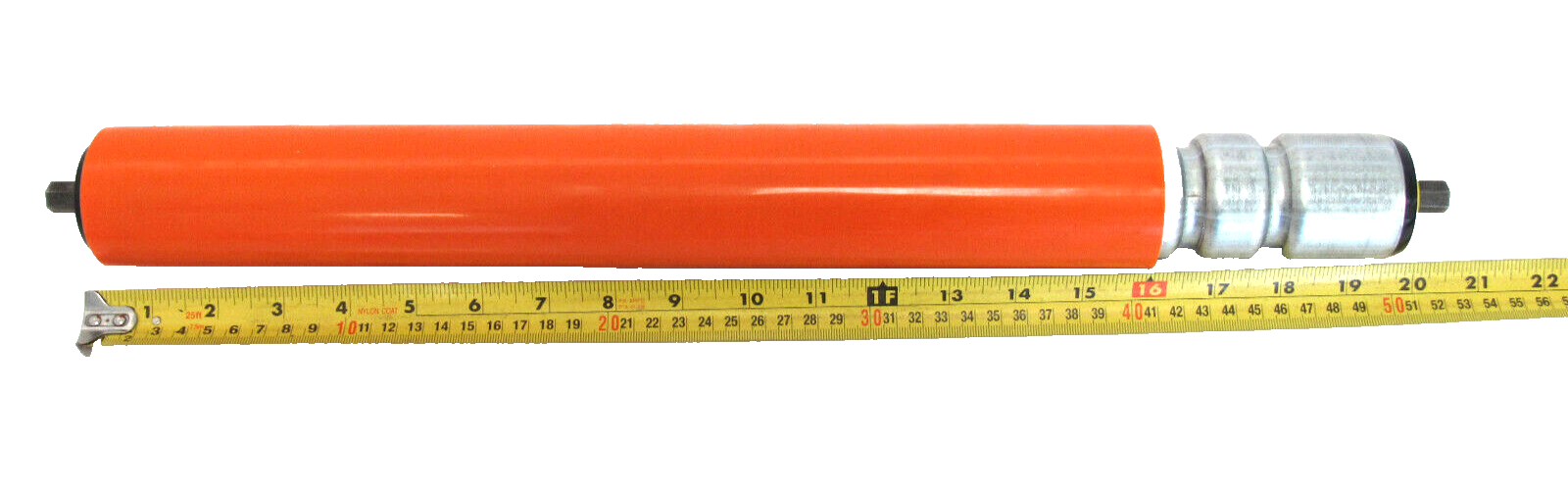 NEW LOT OF 4 INTERROLL 163K577H01 IDLER ROLLER 2 GROOVE 24VDC 19.5" - Image 3