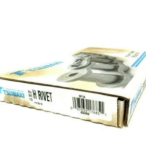 NEW TSUBAKI RS60 RIV ROLLER CHAIN 10' H RIVET 60HRB  RS60RIV