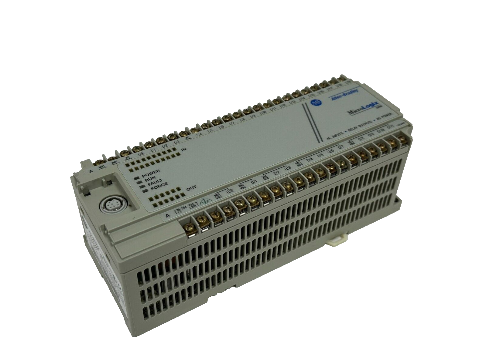 USED ALLEN BRADLEY 1761-L32AWA MICROLOGIX 1000 CONTROLLER SER. C 1761L32AWA