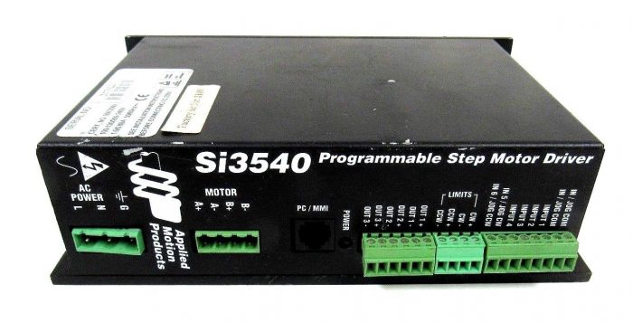 USED APPLIED MOTION PRODUCTS SI3540 PROGRAMMABLE STEP MOTOR DRIVER - Image 3