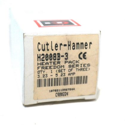 3 NEW CUTLER HAMMER H2008B-3 HEATER ELEMENTS H2008B3