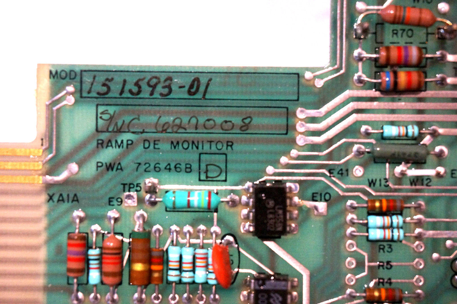 REFURBISHED BENTLY NEVADA 72646B PC BOARD MOD.151593-01 72646-XX-02-01-02-01-01-01-14 - Image 3