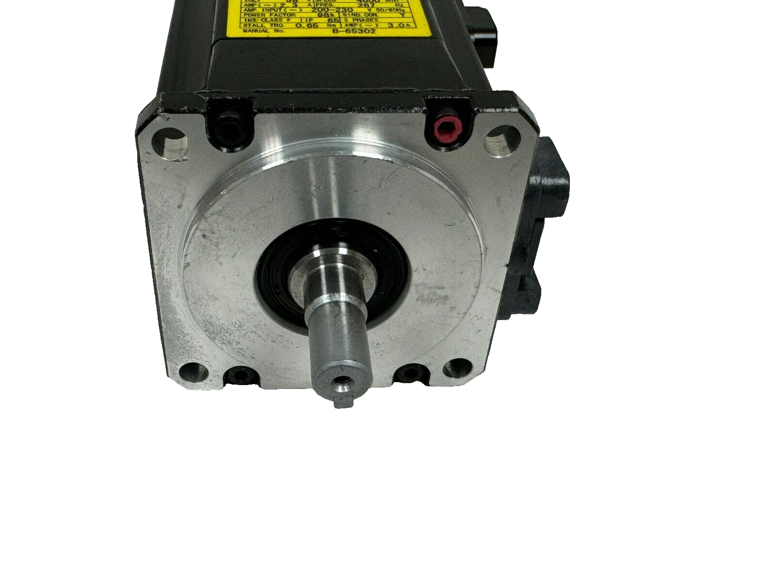 FANUC A06B-0115-B855#0048 SERVO MOTOR BM0.5/6000 A06B-0115-B855 REFURBISHED - Image 4