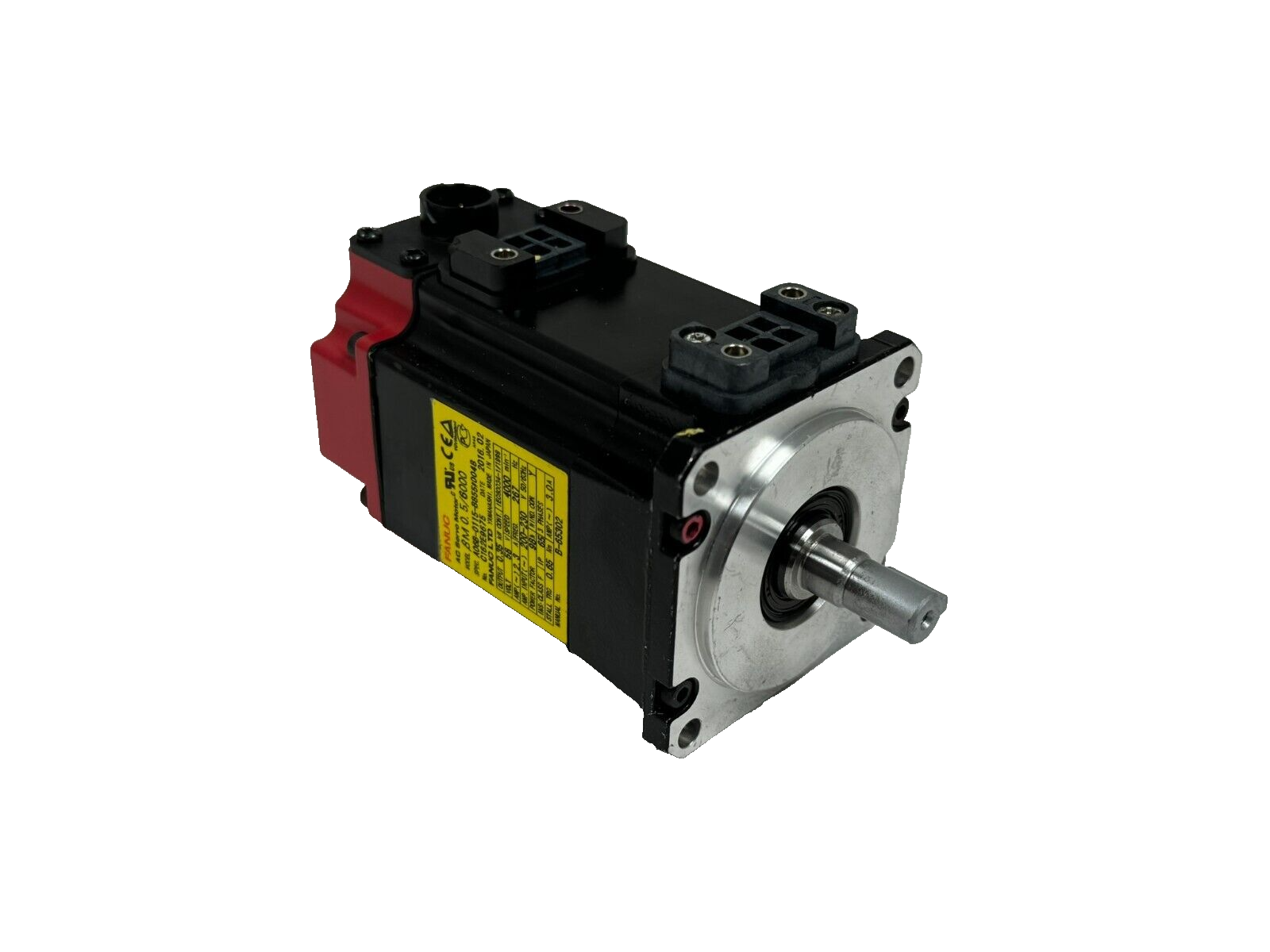 FANUC A06B-0115-B855#0048 SERVO MOTOR BM0.5/6000 A06B-0115-B855 REFURBISHED