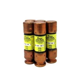 LOT OF 5 NEW BUSSMANN LPN-RK-1SP FUSES LPNRK1SP