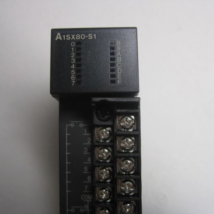 USED MITSUBISHI A1SX80-S1 INPUT MODULE A1SX80S1