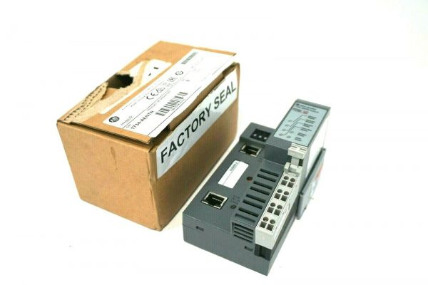 NEW ALLEN BRADLEY 1734-AENTR I/O DUAL PORT ADAPTER SER.B FW 5.012 1734AENTR