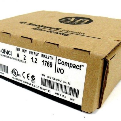 NEW ALLEN BRADLEY 1769-OF4CI OUTPUT MODULE SER A 1769OF4CI 1769-0F4CI