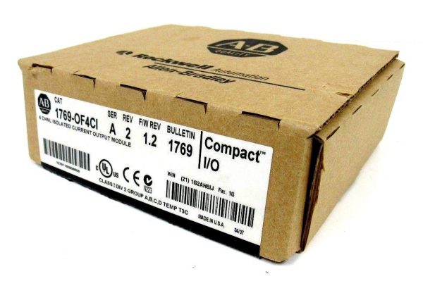 NEW ALLEN BRADLEY 1769-OF4CI OUTPUT MODULE SER A 1769OF4CI 1769-0F4CI