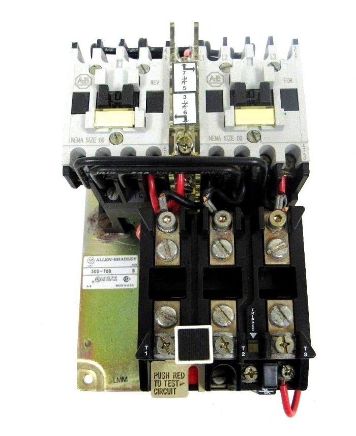 NEW ALLEN BRADLEY 505-TOD REVERSING STARTER SERIES B SIZE 00 505TOD 505-T0D - Image 3
