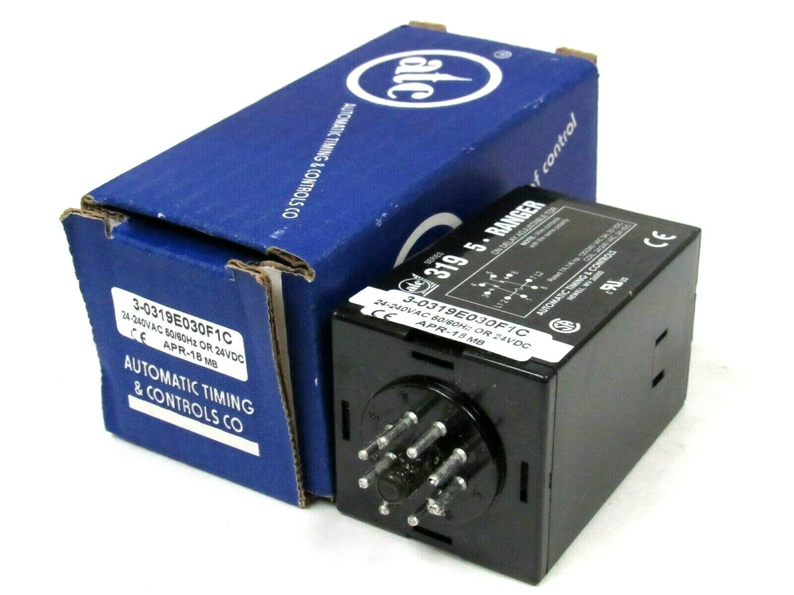 NEW ATC 3-0319E030F1C TIME DELAY RELAY 30319E030F1C